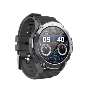 Cubot C20 Pro pametni sat crni prednja strana desni bok (za povećanje klikni na sliku)