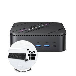 mp100-pro + tipk + mis (za povećanje klikni na sliku)