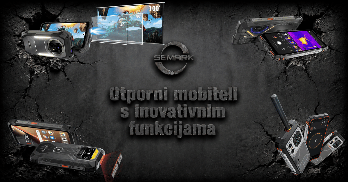 Najbolji otporni mobiteli za teren u 2026. godini: termalne kamere, projektori i walkie-talkie funkcije