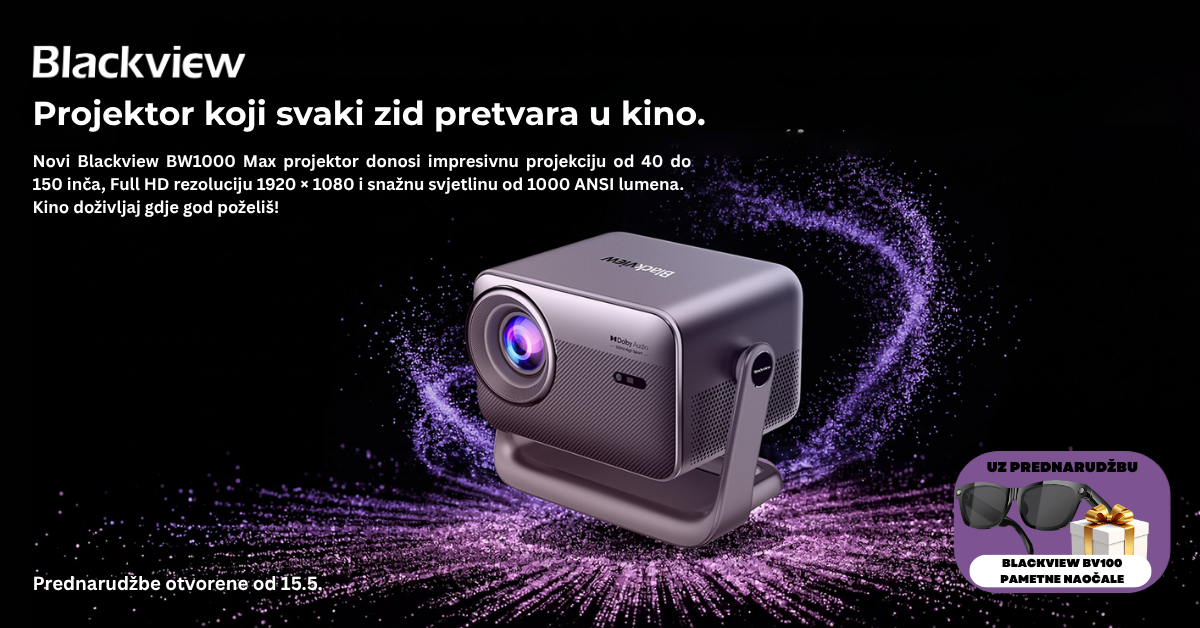 Blackview PV1000 Max – projektor koji svaku večer pretvara u veliki događaj