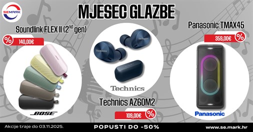 Mjesec glazbe u SE-MARKu!