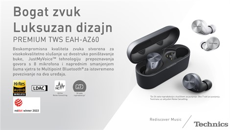 Technics EAH-AZ60 bežične slušalice